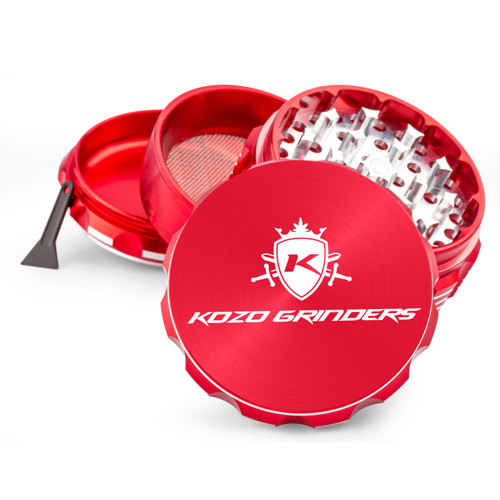 KOZO Grinder 76mm Red