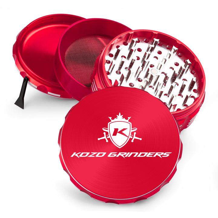 KOZO Grinder 101mm Red