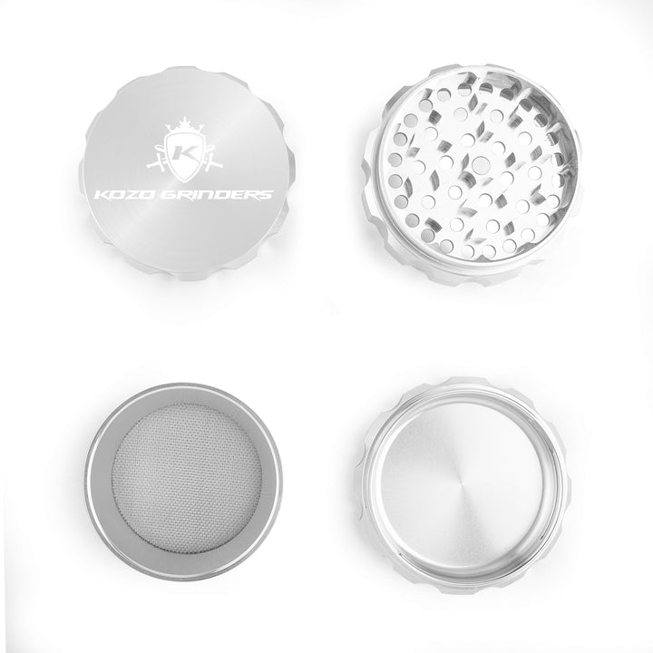 KOZO Grinder 76mm Silver