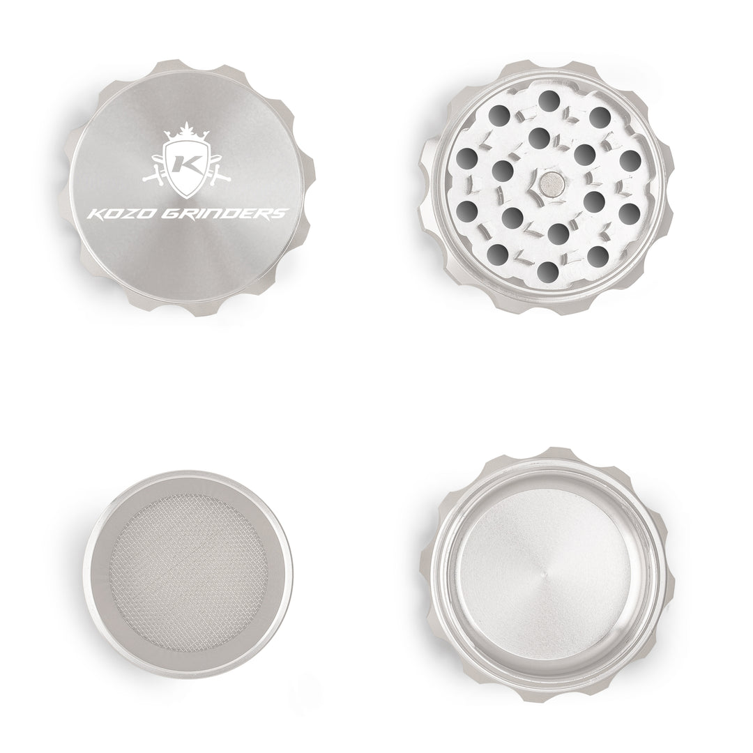 KOZO Grinder 50mm Silver