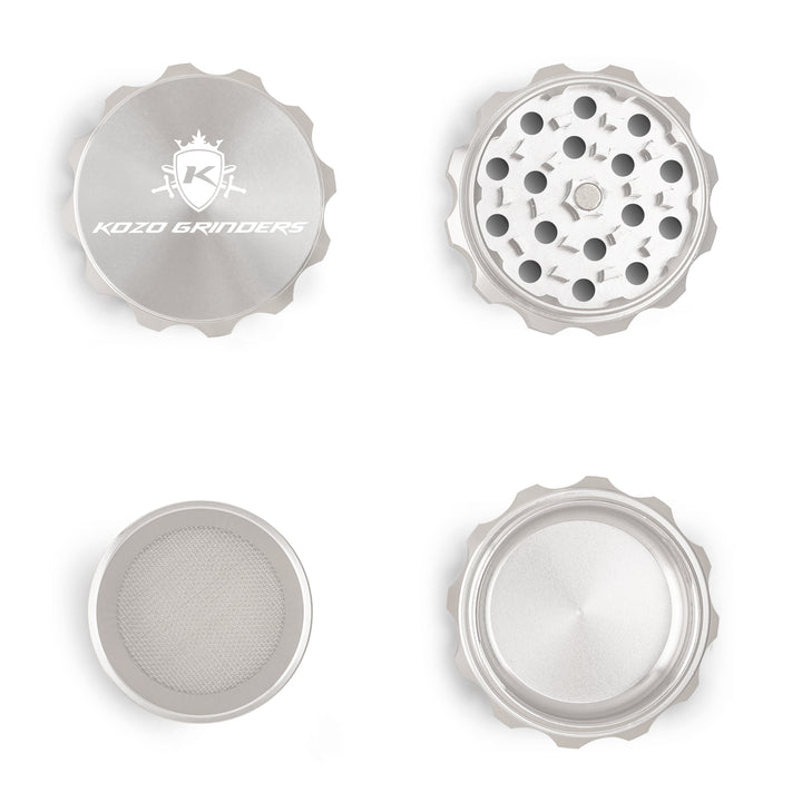 KOZO Grinder 50mm Silver
