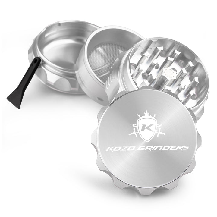KOZO Grinder 50mm Silver
