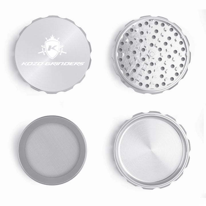 KOZO Grinder 101mm Silver