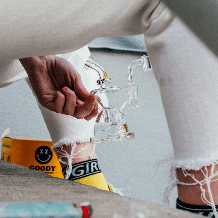 Goody Glass - Twister Mini Dab Rig 4-Piece Kit