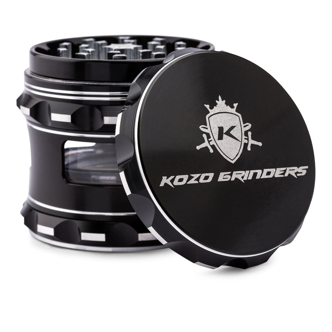 KOZO Grinder 63mm Window Black