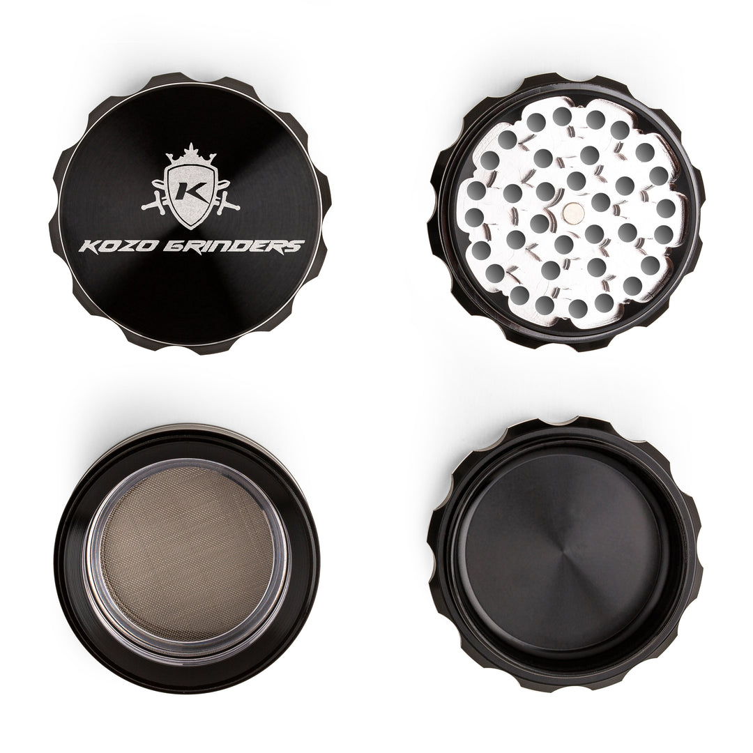 KOZO Grinder 63mm Window Black