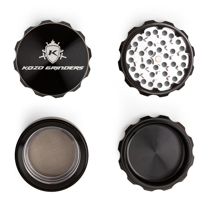 KOZO Grinder 63mm Window Black