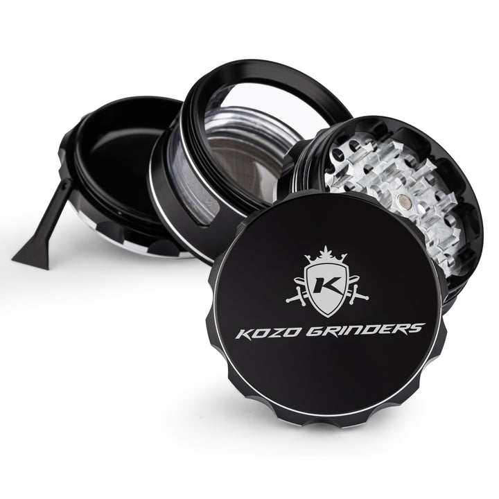 KOZO Grinder 63mm Window Black