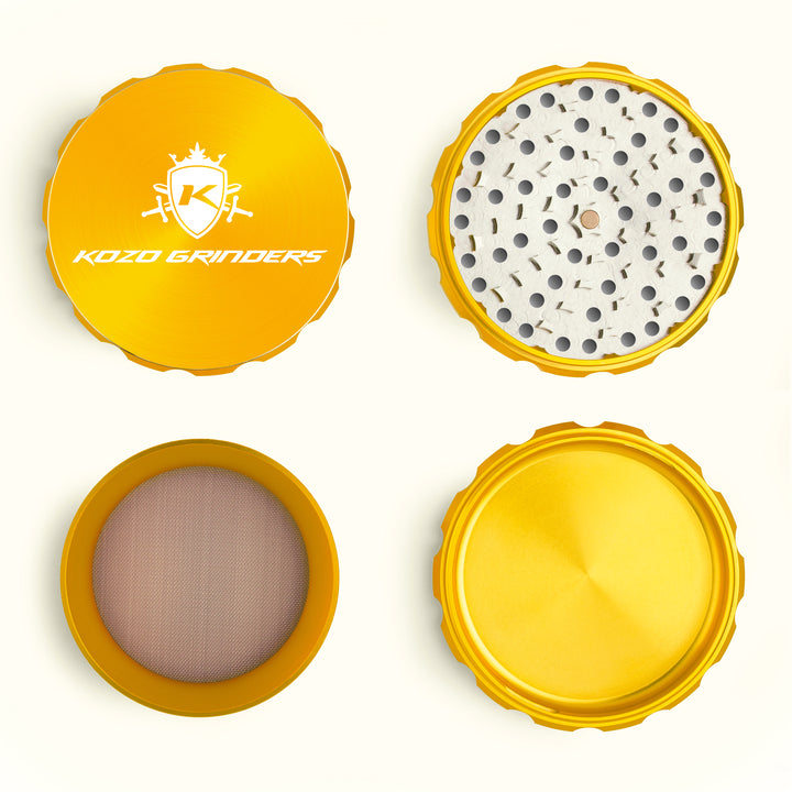 KOZO Grinder 101mm Gold