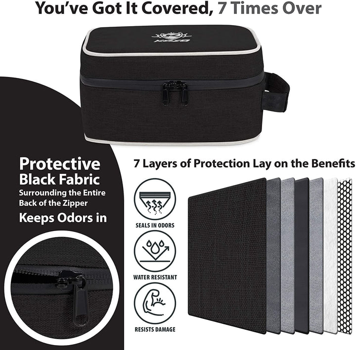 KOZO Smell Proof Bag Black
