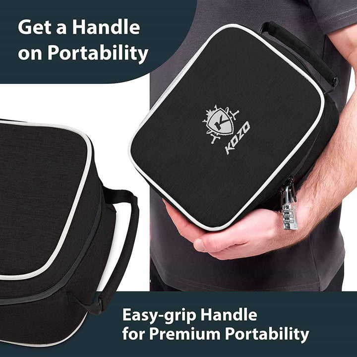 KOZO Smell Proof Bag Black