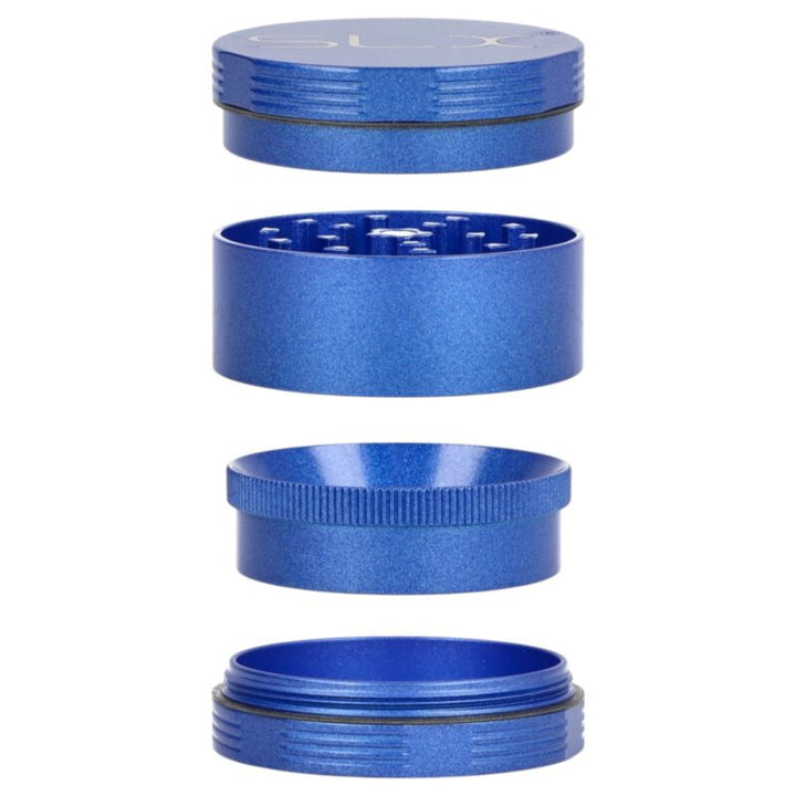 SLX Grinder Aluminium Non Sticky 88 mm, Ocean Blue