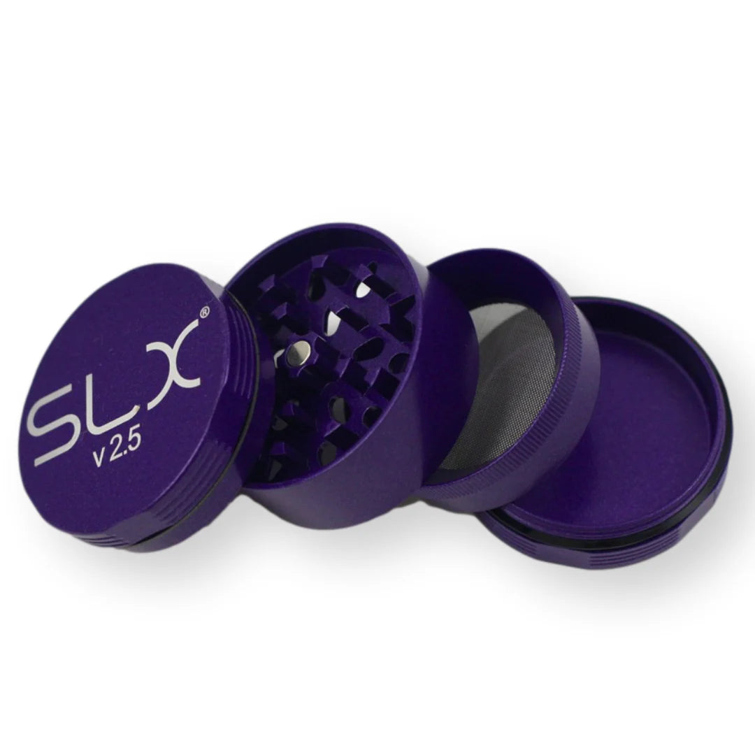 SLX Grinder Aluminium Non Sticky 50 mm, Purple Haze